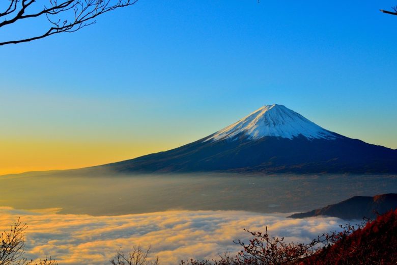 Mont Fuji, montagne sacrée au Japon